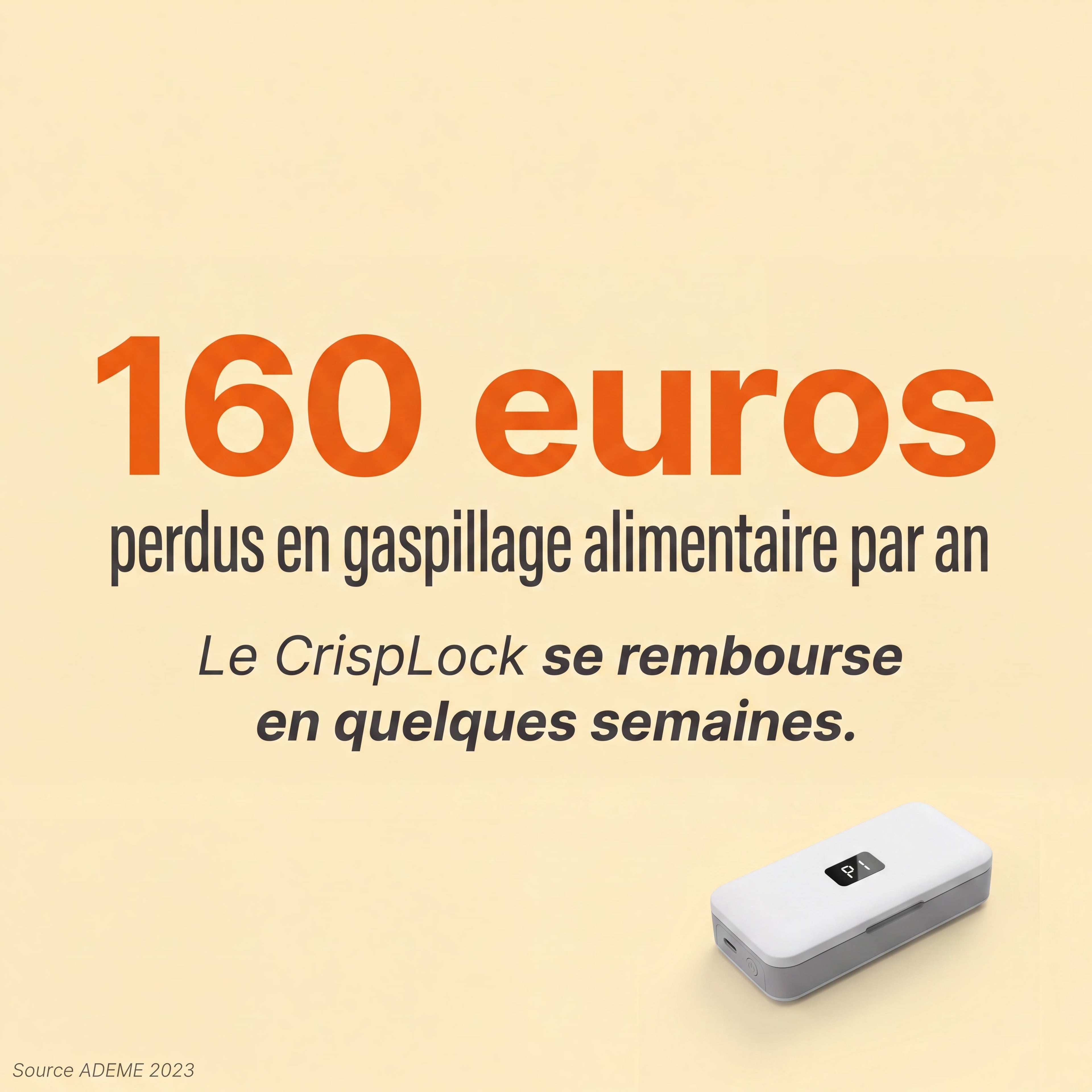 CrispLock — La Scelleuse Anti-Gaspi™